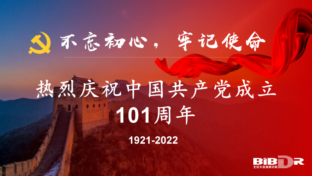 不忘初心，牢记使命。热烈庆祝中国共产党成立101周年！